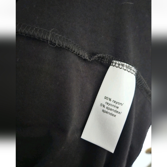 Maurices Black Sleeveless Draped Open-Front Cardigan - Picture 5 of 6